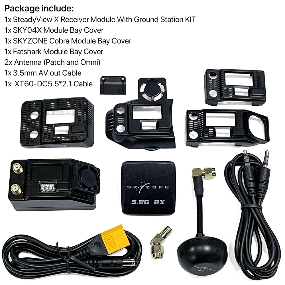 SKYZONE Steadyview X 5/5.8G Re - огляд і ціна Skyzone Steadyview X Receiver Module