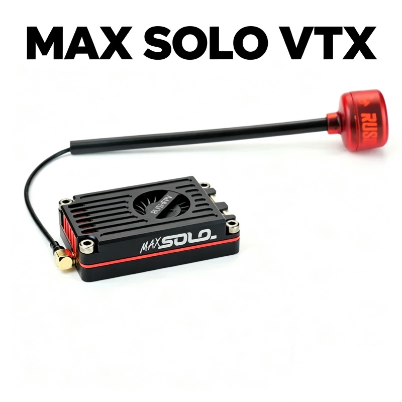 RUSHFPV RUSH MAX SOLO 2.5W VTX - огляд і ціна Rushfpv Rush Max Solo 5.8G 2.5W Vtx